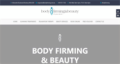 Desktop Screenshot of bodyfirming.com.au